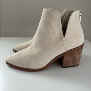 BP Brynne Bootie ivory crocodile